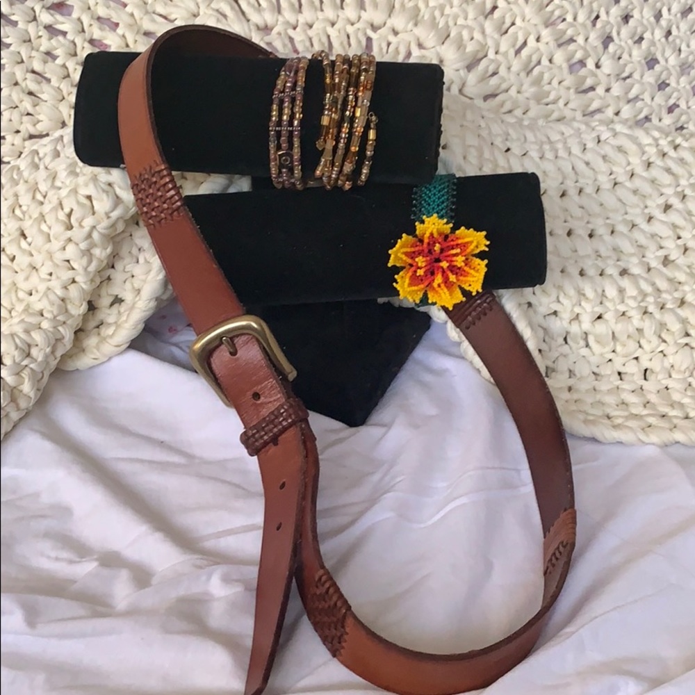 COPY - Fossil leather belt